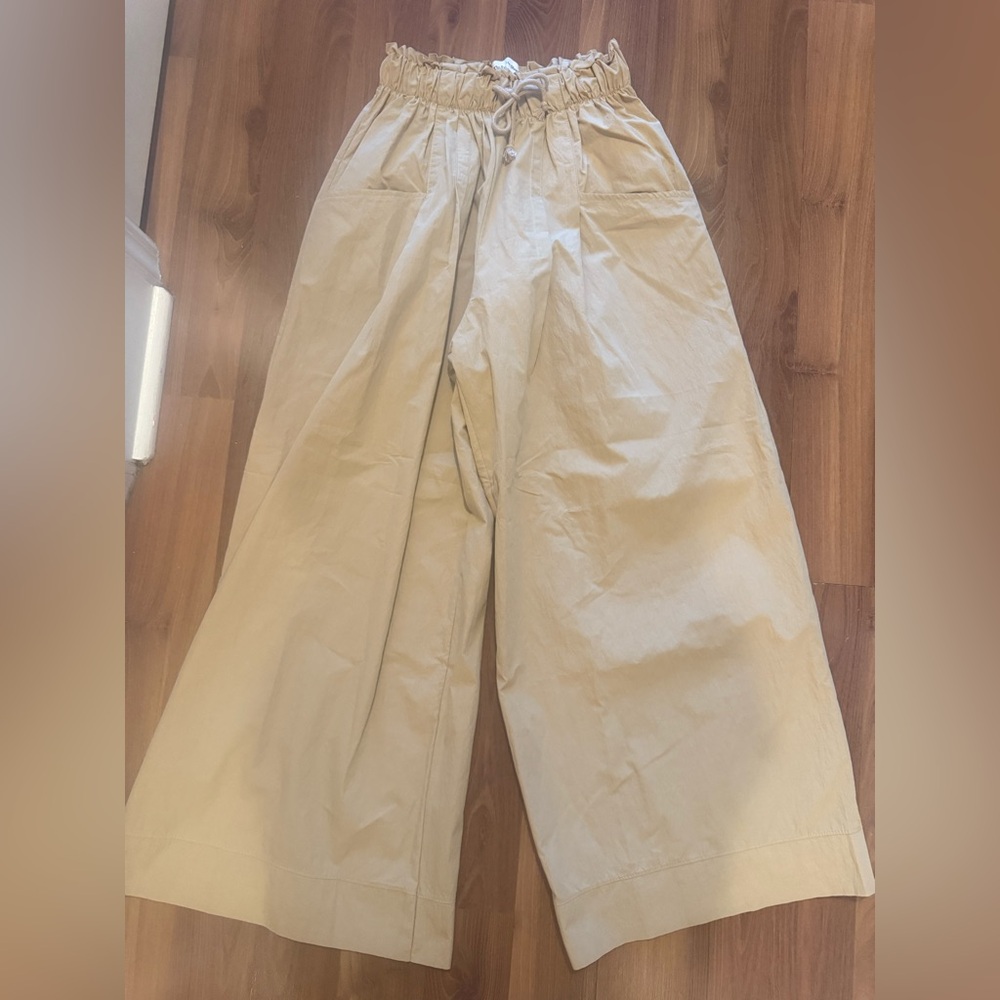 The Frankie Shop Wide Leg Light Weight Pants